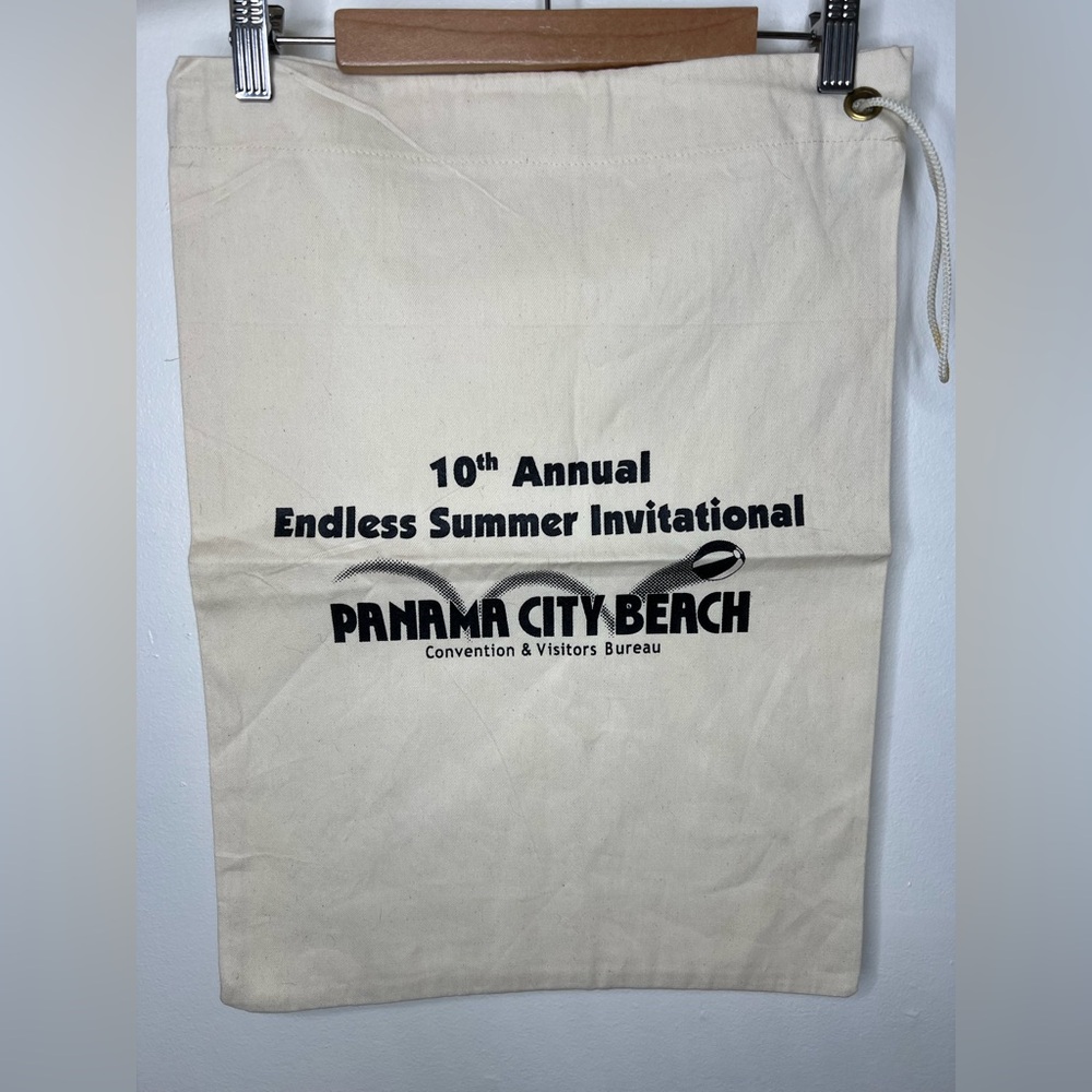 Brand New Canvas Drawstring Bag